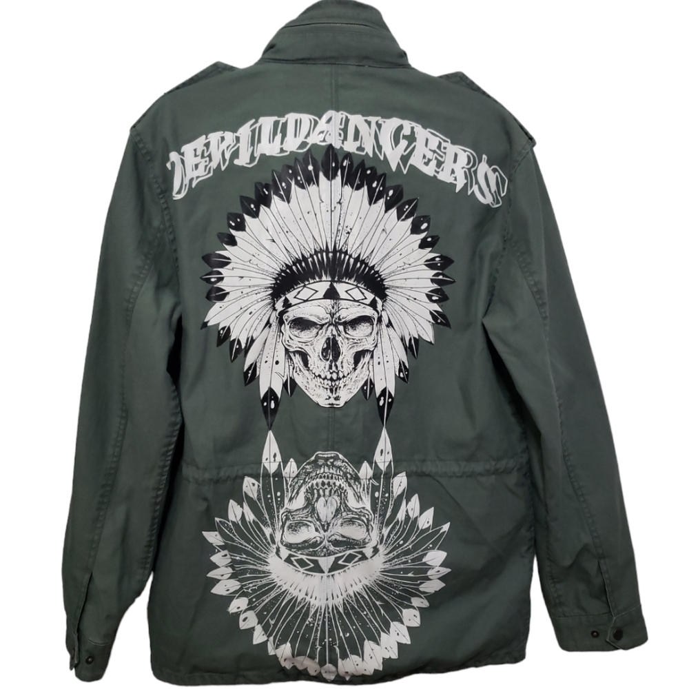 Punk Royal Men's Jacket, Color Olive Green/ green Sage, Size M